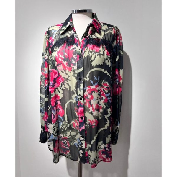 Blusa flores